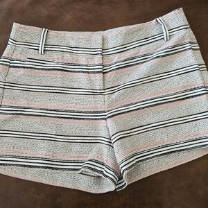 Loft shorts, stripped, weaved short